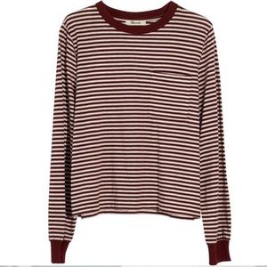 Madewell Striped Long Sleeve Tee